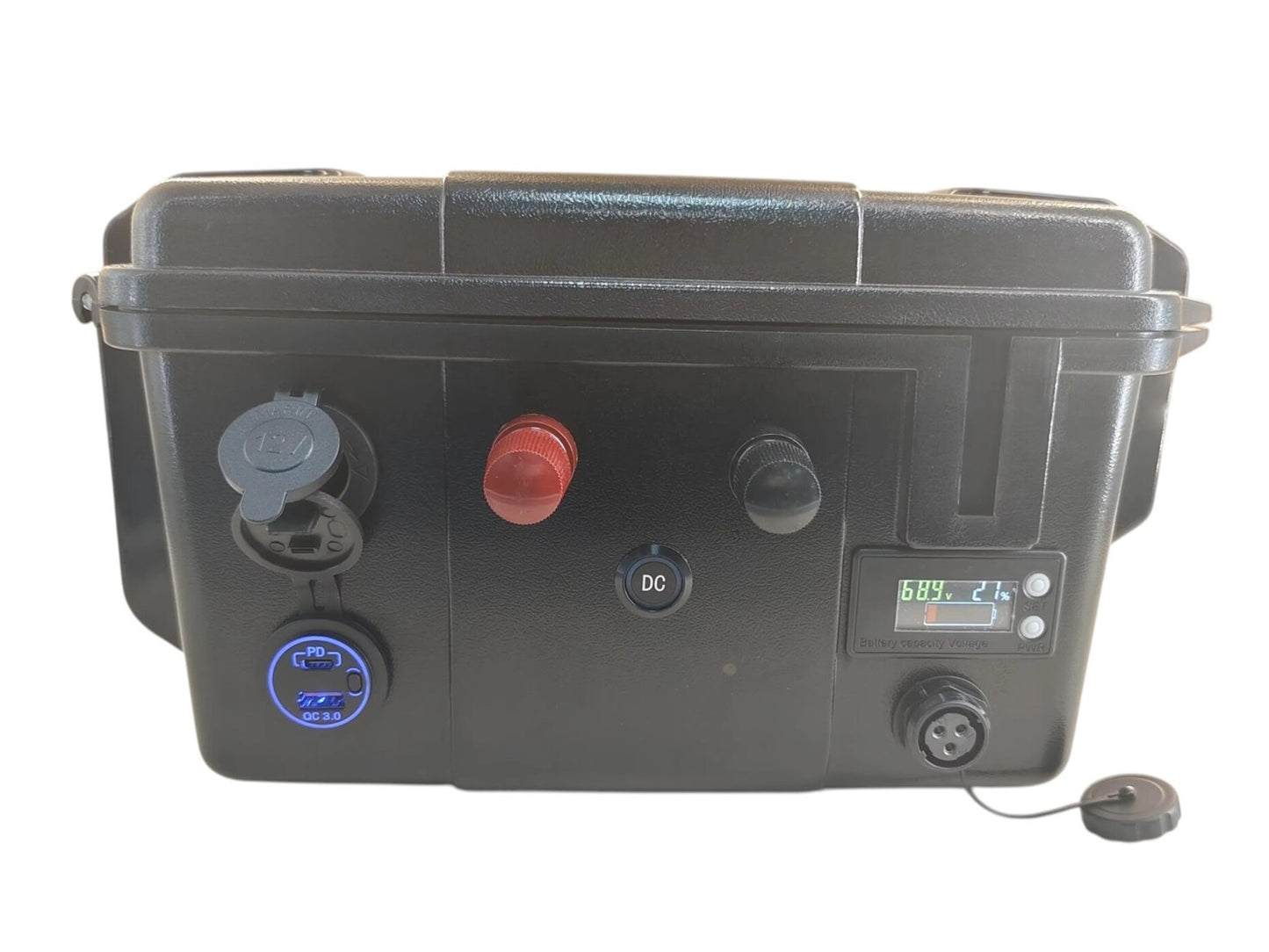 Li-lon NMC āra pārnēsājamā baterija 12V, 60Ah