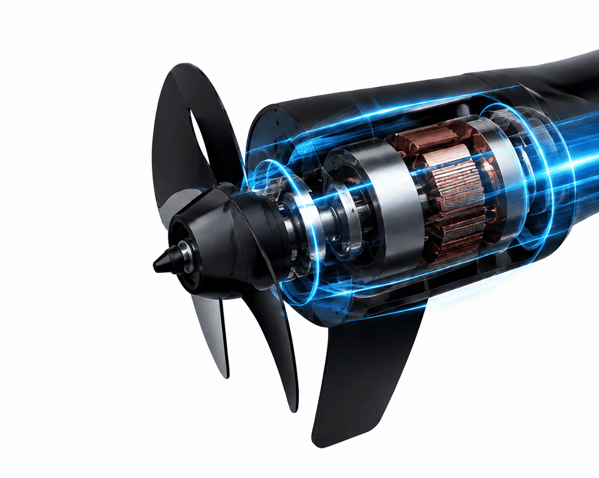 Haibo Electric Trolling Motor Brushed and Brushless Motor Technology
