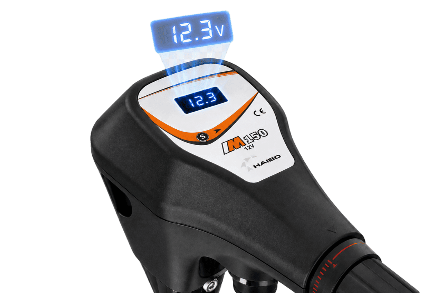 Haibo M-150 trolling motor digital battery voltage display