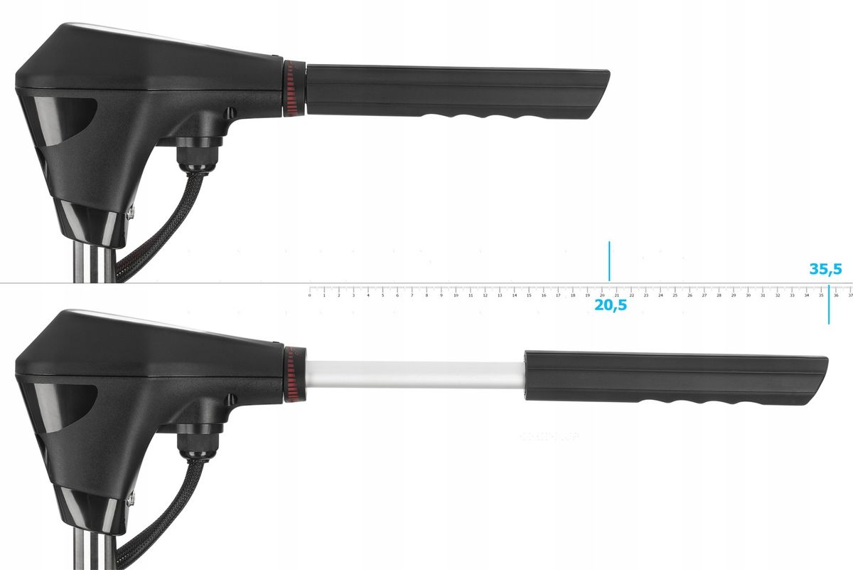 Haibo M-150 Electric Trolling Motor Adjustable Tiller Handle Length