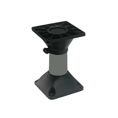 Boat seat pedestal with swivel