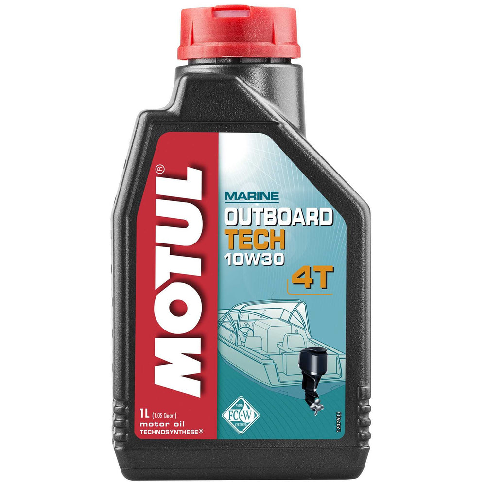 Motul Outboard Tech 4T 10W40 моторное масло 1L