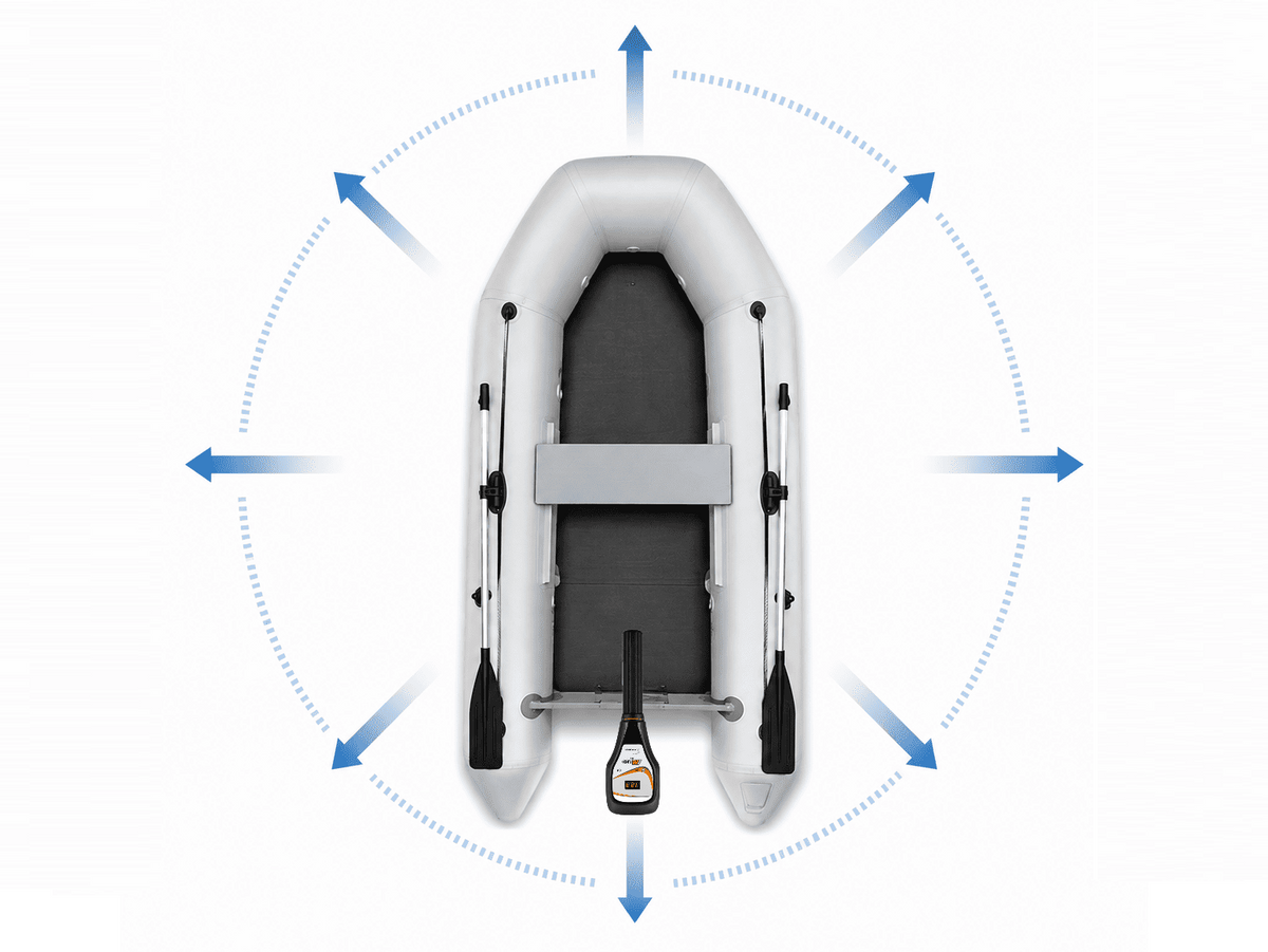Haibo Electric Trolling Motor Precise Boat Control