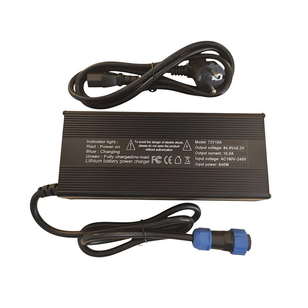 Battery charger (72V – 10A)